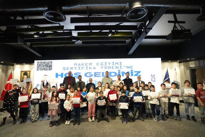 Kartal’da Maker Eğitimleri Sertifika Töreni Yapıldı