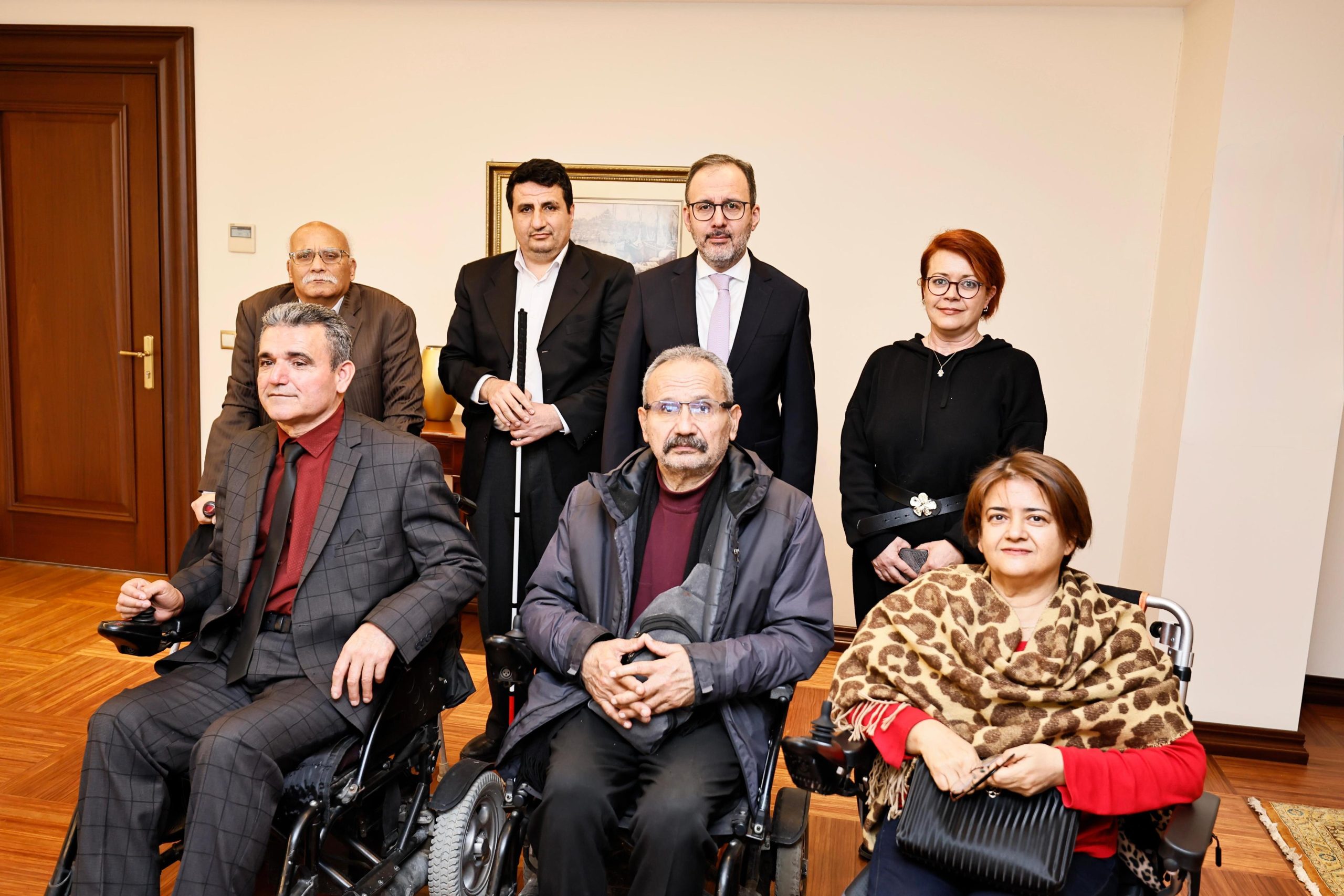 365 Gün Engelliyiz Platformu, Kasapoğlu’nu ziyaret etti