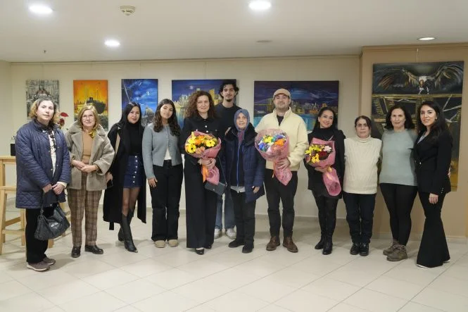 ‘Tesadüf 3’ Resim Sergisi Kartal’da Açıldı