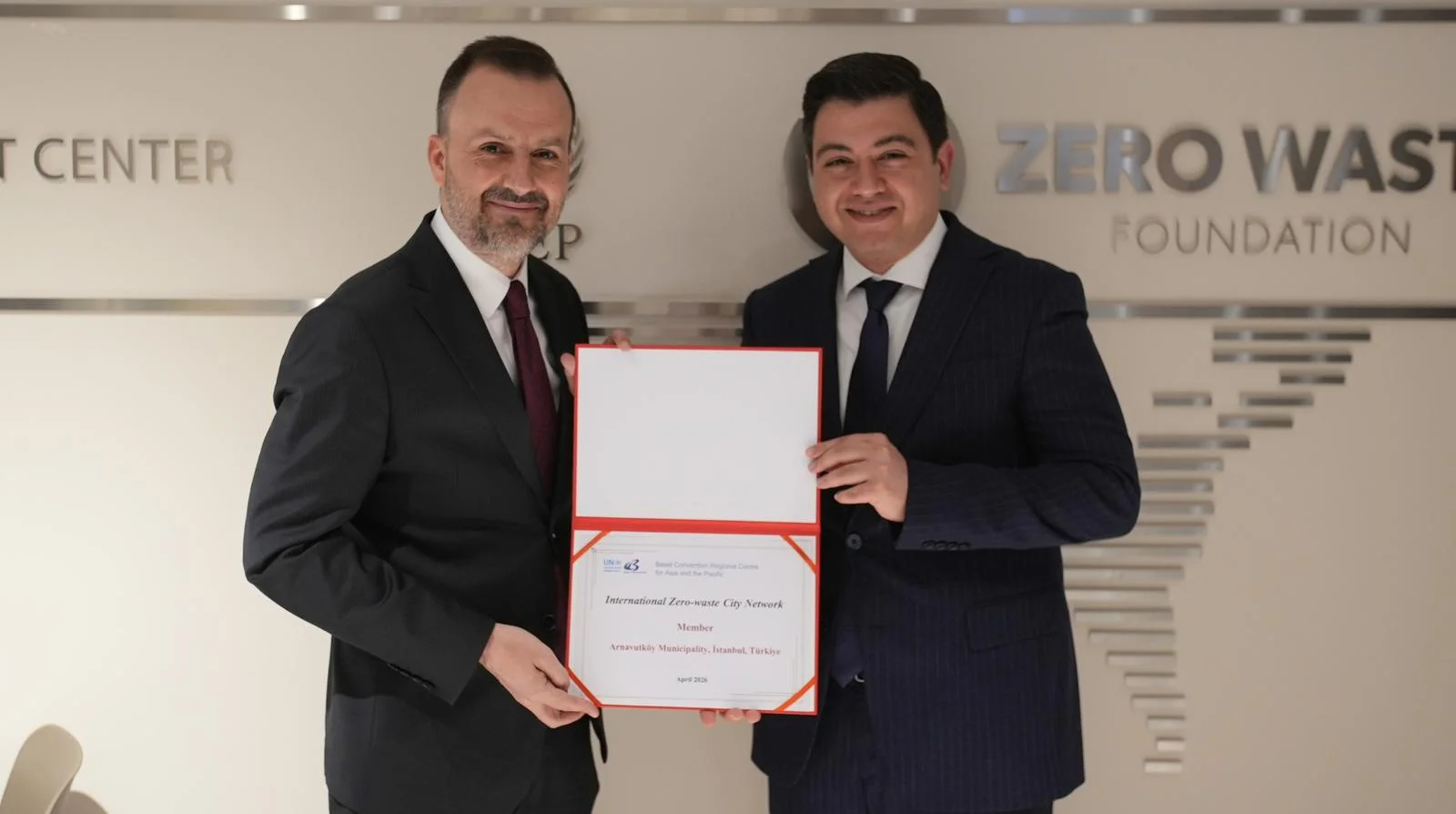 Arnavutköy Belediyesi’ne Uluslararası Tescil: Sıfır Atık Ağında Yerini Aldı