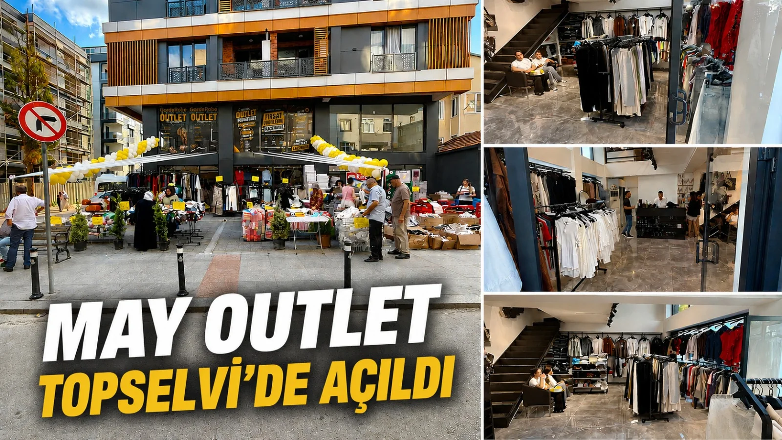 MAY OUTLET KARTAL’DA KAPILARINI AÇTI
